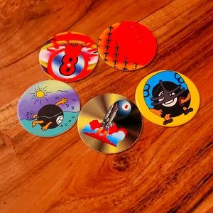 Random lot of 8ball pogs